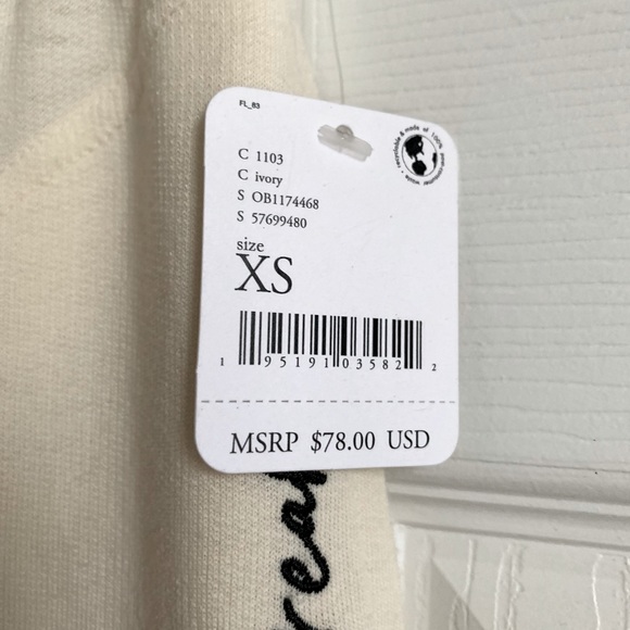 Free People Cozy Cool Lounge Wide Leg Pants Ivory - Picture 9 of 14